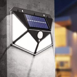 Aplique solar Sirius con sensor movimiento