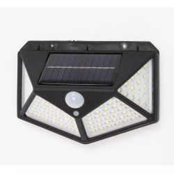 Sirius solar wall light with motion sensor