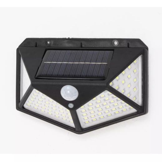 Sirius solar wall light with motion sensor