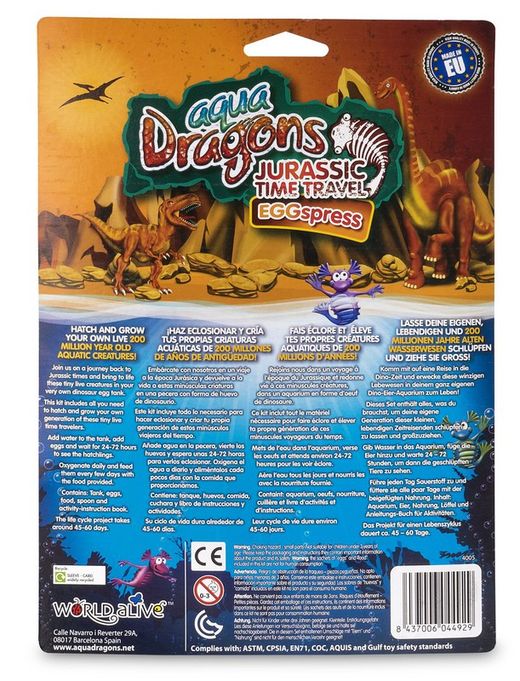 Aqua Dragons Jurassic Dinosaur Egg Fish Tank