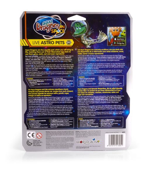 Animaux de l'espace Aqua Dragons
