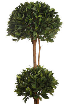 ARTIFICIAL DOUBLE BALL LAUREL TREE HIGH 160CM