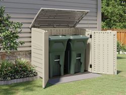 Cassapanca da giardino con ante anteriori Suncast