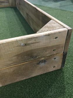 Arenero cuadrado 1.50 con cubierta