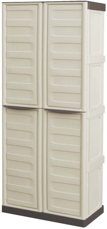 Armadio In Resina Family-line XL - Mobile Per Casa E Esterno | Polipropilene Resistente 102x37x90cm - Foto 9