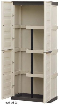 Armario en resina linea SPAZIO