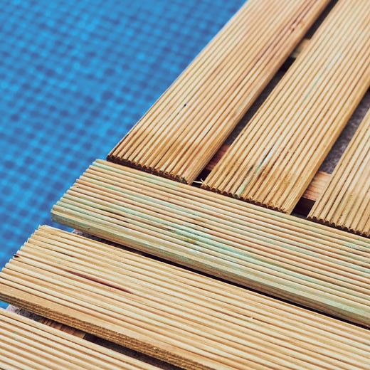 Losetas de madera de pino Tane