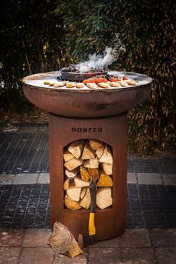 Churrasqueira a lenha BonBiza