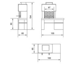 Barbecue incorporato Monaco