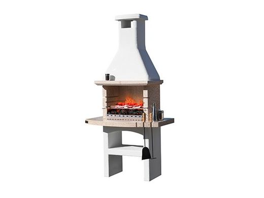 Barbacoa leña/carbón de obra Touareg