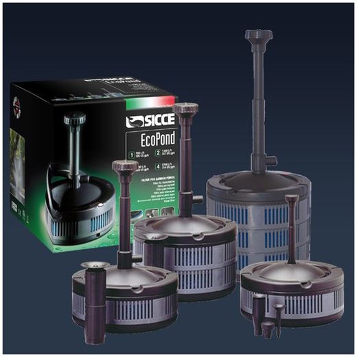 Pond pumps with ecopond water games