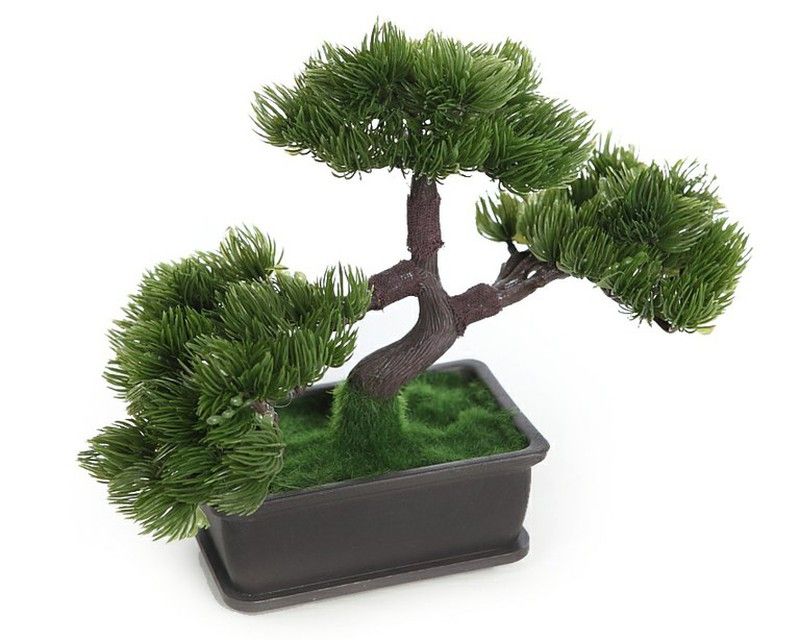 Knstliche Bonsai-Tanne SF0008 Blumen Knstliche Pflanzen Knstliches Grn   jardineriadelvalles