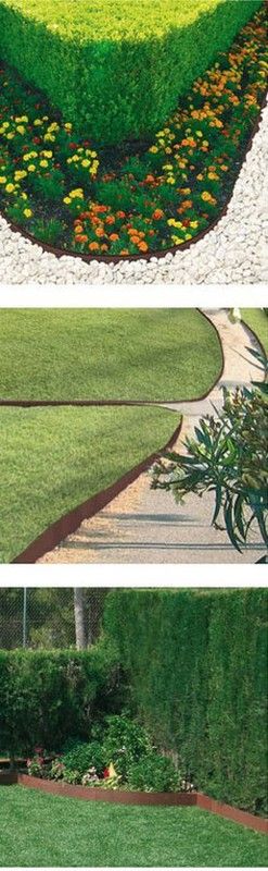 Rusty CORTEN edging 10cm height
