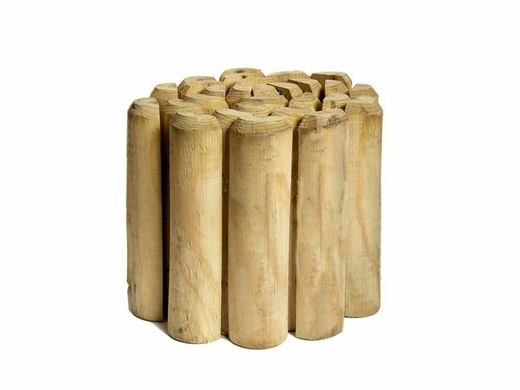 Bordura de madera flexible