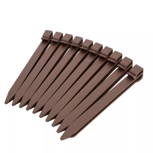 Borda ondulada com efeito de madeira - Definindo canteiros de flores