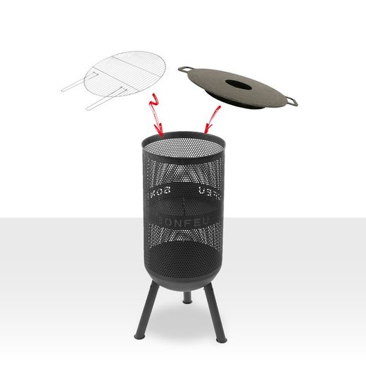 Multifunction outdoor brazier for cooking!