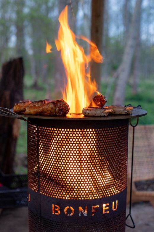 Multifunction outdoor brazier for cooking!