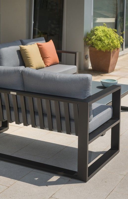 Belluno aluminum garden armchair