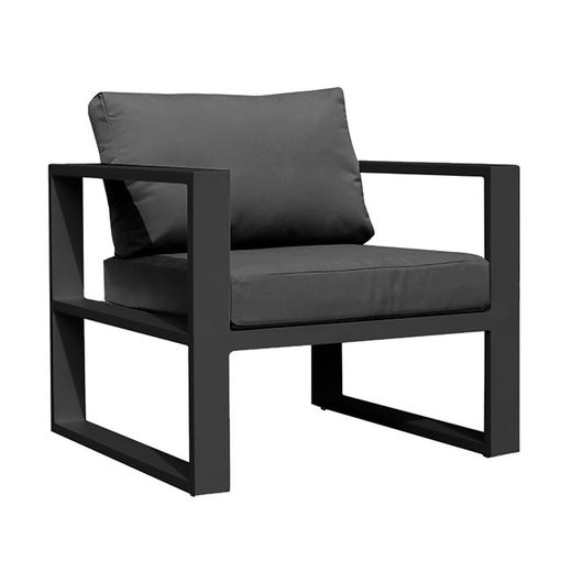 Belluno aluminum garden armchair