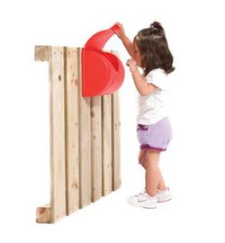 buzón rojo para parques y torres infantiles