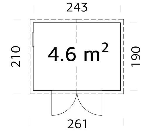 Cabana Dan 4,6m2