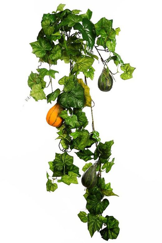 Citrouille artificielle, plante à accrocher
