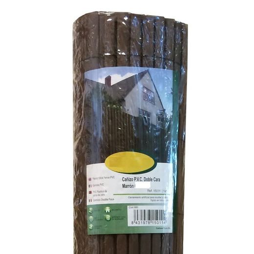 Teak brown double-sided PVC hurdle