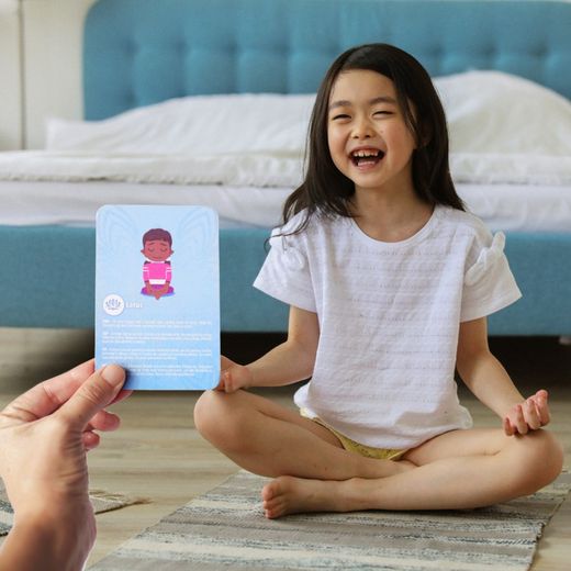 Cartas de yoga para niños