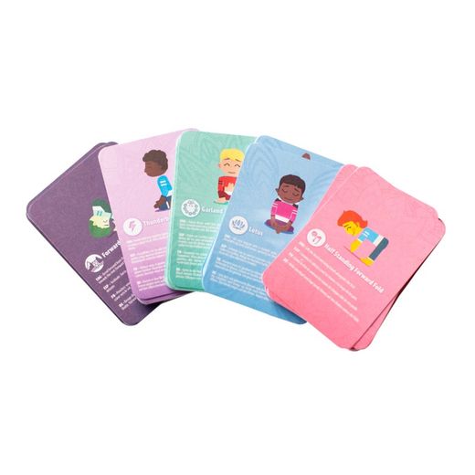 Cartas de yoga para niños