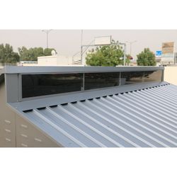 Lucernario Capannone 8 x 6 Cuccia in alluminio