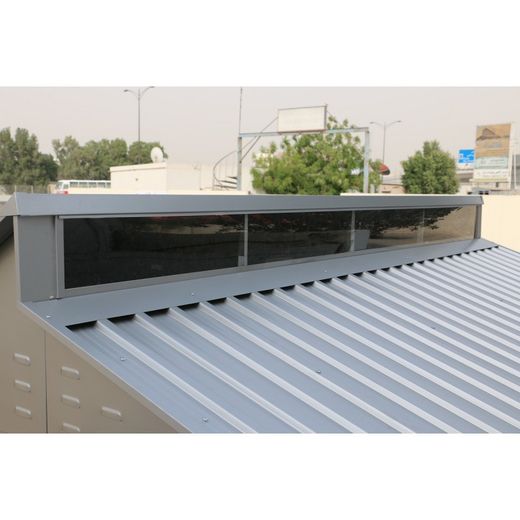 Lucernario Capannone 8 x 6 Cuccia in alluminio