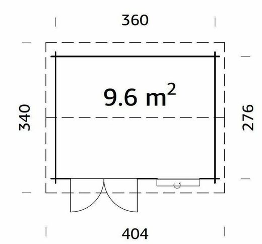 Maisonnette Iris 9.6 m2