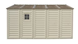 WoodBridge Plus 10.5 'x 13' PVC Shed