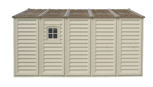 WoodBridge Plus 10.5 'x 13' PVC Shed