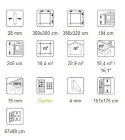 Klara garden house 10,4m2