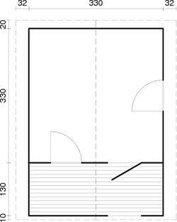 Sylvi casa do jardim 10.4 + 4.2m2
