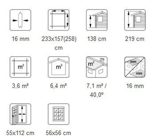 Casita de madera infantil Otto