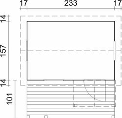 Casita de madera infantil Otto