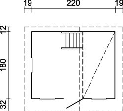 Casa in legno per bambini Tom