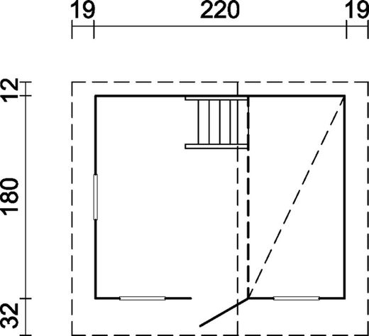 Casa in legno per bambini Tom
