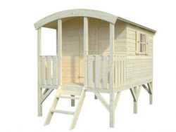 Casa de madeira Huck para crianças 3,3 m2