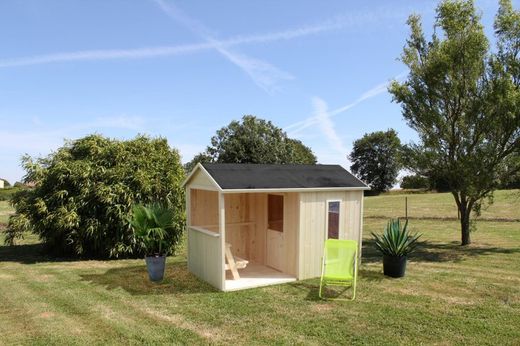 Maison en bois pour enfants avec porche Jazz