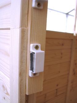 Casita infantil de madera con porche San Diego