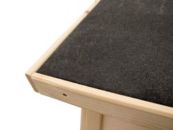 Casita de madera para niños Tiana con mesa picnic incorporada