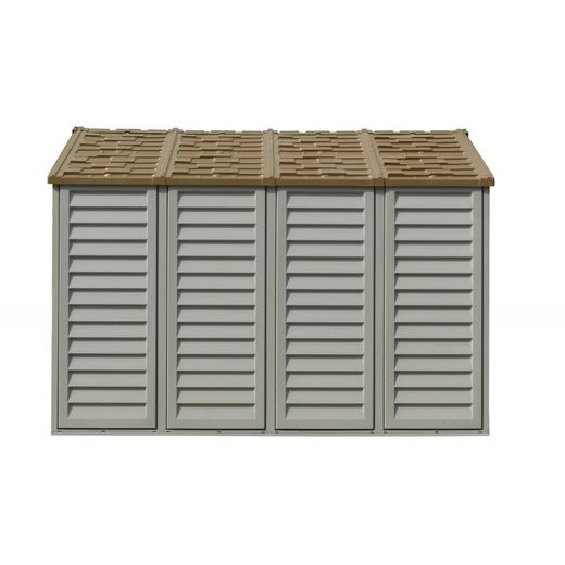 Brown and ivory PVC garden house 10,5x8 Model Apex