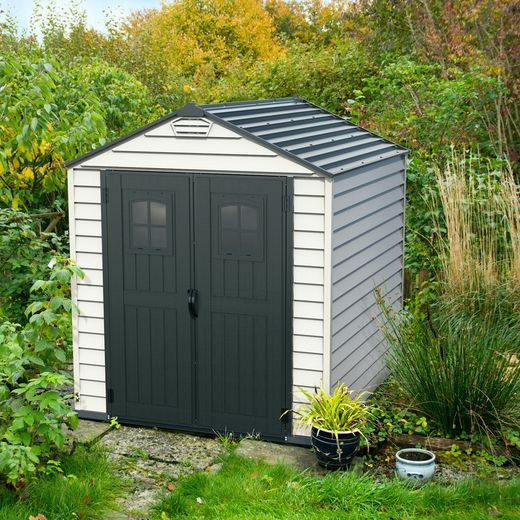 Casita jardín pvc Storemax plus 7x7