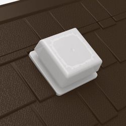 Maison de jardin en résine de marque Suncast 7x7 avec terreau inclus