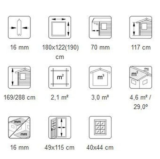 Holzhaus für Kinder Toby