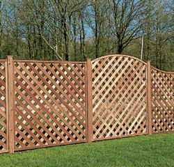 Celosías de madera para jardín Sirocco