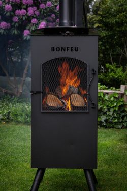 Chimenea - estufa - barbacoa BonCarré de la marca BonFeu